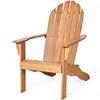 COSTWAY Chaise de jardin Adirondack, Fauteuil de jardin, Voir les images du produit 1
