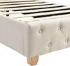 Polsterbett(Beige)mit Lattenrost und Kopfteil, Produktbild-Vorschau 9