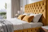 riess-ambiente Doppelbett PARIS 160x200cm senfgelb Samt Produktbild-Vorschau 14