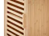BELIANI Badregal mit Tür Hellbraun Bambusholz 145 cm Hoch 5 Produktbild-Vorschau 10