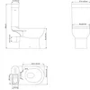 Design Stand Wc komplett set Spülkasten Keramik inkl. Produktbild-Vorschau 7