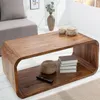 riess-ambiente Massivholz Couchtisch CUBUS 100cm braun Produktbild-Vorschau 1