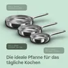BergHOFF Home Bratpfanne Ø 24 cm, Edelstahlpfanne,  & PTFE Produktbild-Vorschau 3