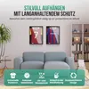 Avalo Objektrahmen 80x60 cm Schwarz - Tiefer Bilderrahmen Produktbild-Vorschau 5