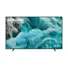 A Samsung QLED television displaying a vibrant, abstract image. Produktbild-Vorschau