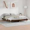 vidaXL Rám postele bez matrace kouřový dub 160x200 cm Náhled obrázku produktu 4