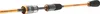 A close-up shot of a fishing rod handle and reel seat. Anteprima dell’immagine prodotto