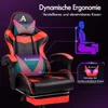 ALFORDSON Gamer-Stuhl,Gaming-Stuhl mit Einziehbarer Produktbild-Vorschau 8