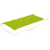 vidaXL Banc de jardin pliable avec support 118 cm bambou Voir les images du produit 10