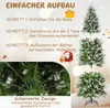 190 cm künstlicher Weihnachtsbaum mit 280 LED-Lichtern, Produktbild-Vorschau 4