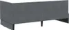 vidaXL Rohový rám postele s čelom tmavosivý 90 cm x 200 cm Náhľad obrázku produktu 7