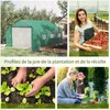Outsunny Serre Tunnel de Jardin Grande 3.5 x 3 x 2 m - 6 Voir les images du produit 7