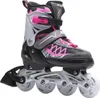 Schlittschuhe-Rollschuhe 4in1 enero pro led 38-41 rosa-grau Produktbild-Vorschau 4