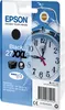 The image shows the packaging of an Epson ink cartridge, with a clock face superimposed on the right side. Náhľad obrázku produktu