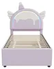 Letto per bambini 90 x 200 cm con testiera a forma di Anteprima dell’immagine prodotto 15