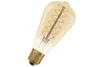 OSRAM 1906 Filamento LED 4,8W 420lm E27 2.200K oro Anteprima dell’immagine prodotto 1