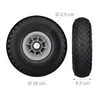 relaxdays Lot de 2 roues pour brouette Pneus pleins Voir les images du produit 4