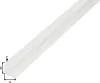 Alberts 479213 Cornière, plastique, blanc, 1000 x 15 x 15 Voir les images du produit 6