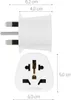 kwmobile 2x Reiseadapter UK Typ-G - Reise Adapter zu Typ G Produktbild-Vorschau 3