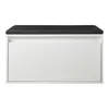 Panca Degerfors con cassetto 80 x 39 x 45 cm bianco/nero Anteprima dell’immagine prodotto 5
