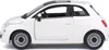 A side view of a white toy Fiat 500 car. Produktbild-Vorschau