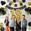 18. Geburtstag Party Deko Set - Girlande + Zahlen 18 + Produktbild-Vorschau 3