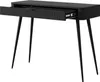 Schminktisch AVENTO, Schwarz – 100,2 x 78 x 38 cm Produktbild-Vorschau 2