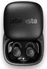 A pair of black Urbanista wireless earbuds in their charging case. Náhľad obrázku produktu