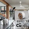 EBERG STX Deckenventilator mit LED 132 cm DC Fernbedienung Produktbild-Vorschau 2