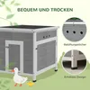 Drewniany domek dla zwierząt z asfaltowym dachem, Podgląd zdjęcia produktu 5