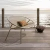bruce garten 2-sitzer bench pp/metal sand Produktbild-Vorschau 2