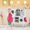 Drewniana kuchnia dla dzieci COSTWAY, kuchnia do zabawy z Podgląd zdjęcia produktu 7
