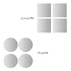 4er Set Klebespiegel Rund Ø 15 cm aus Glas Selbstklebende Produktbild-Vorschau 12