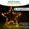 Gartenstern 120 cm mit Erdspieß 350 LED warmweiß & Timer Produktbild-Vorschau 5