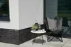 Lesli Living Butterfly-Sessel Buffalo 75x75x87 cm Schwarz Produktbild-Vorschau 11