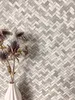 NEWROOM Tapete Taupe Vliestapete Rattan - Strukturtapete Produktbild-Vorschau 1