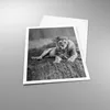 Poster - Poster ohne Rahmen - Löwe Tier Natur - 70x100 cm - Produktbild-Vorschau 3