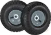 Relaxdays 2x Sackkarrenrad 4.1/3.5-4, luftbereifte Produktbild-Vorschau 1