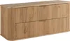 Badezimmerschrank, Gold Craft Eiche + Goldener Griff, 41,5 Produktbild-Vorschau 1