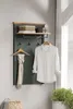 Appendiabiti Stanton verde, decori in rovere. Anteprima dell’immagine prodotto 5