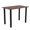 A product shot of a table with a brown top and black legs on a white background. Náhľad obrázku produktu
