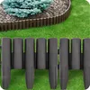 KRUMAD Rasenkante Kunststoff Holzoptik 10 Stück Set 2,8 Produktbild-Vorschau 8