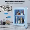 Puluomis Mini Kühlschrank 4L mit LED Spiegel tragbar für Produktbild-Vorschau 10