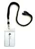 1x Ausweis-Set Ausweisset Umhängeband SCHWARZ Lanyard Produktbild-Vorschau 2