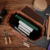Belveder Rucksack aus Echt-Leder Kurierrucksack Produktbild-Vorschau 4