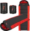 NC2003 Sac de couchage Nils Camp noir et rouge Voir les images du produit 16