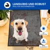 Gentle North Hochwertige Fußmatte hellgrau 40x60 groß für Produktbild-Vorschau 4