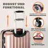 Monzana Set Valigie Rigide 4pz con Beauty Case incl. Anteprima dell’immagine prodotto 12