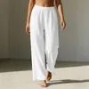 ASKSA Damen Sommer Hose Casual Strandhose Weite Bein Produktbild-Vorschau 3