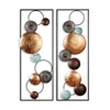 Wallity, Textured - 9, Wanddeko, Mehrfarbig, Metall, 32 x Produktbild-Vorschau 6